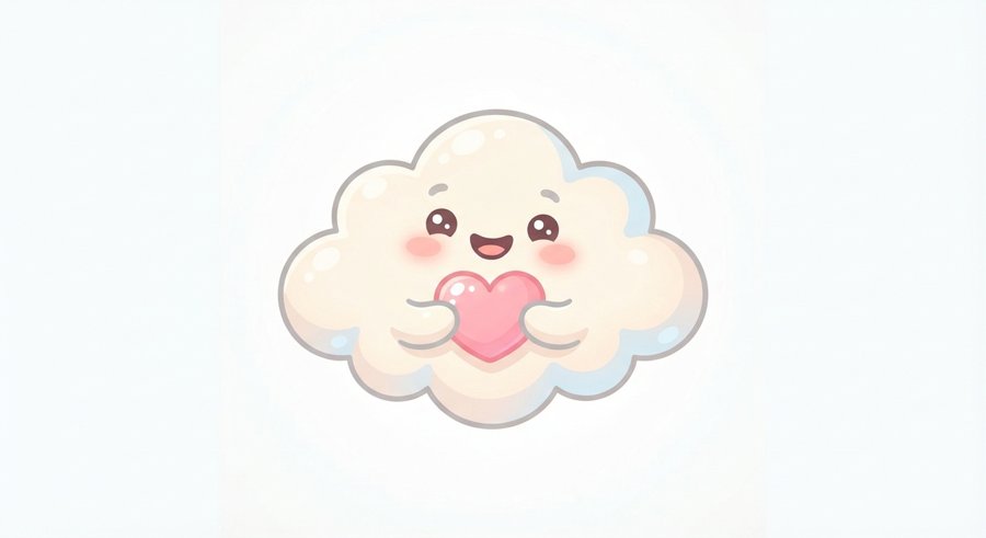 Petit nuage kawaii